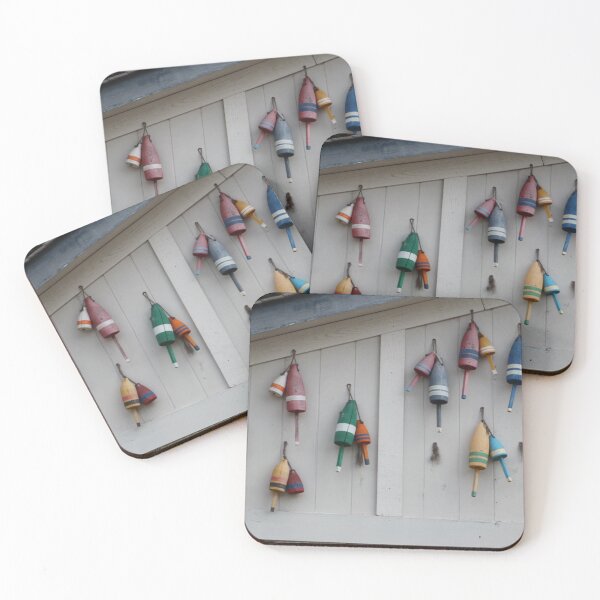 Item preview, Colorful Buoys on Wooden Wall designed and sold by Cynthia48.