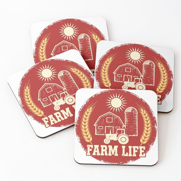 Item preview, Farm Life Farmer Vintage Badge designed and sold by mahi1design.