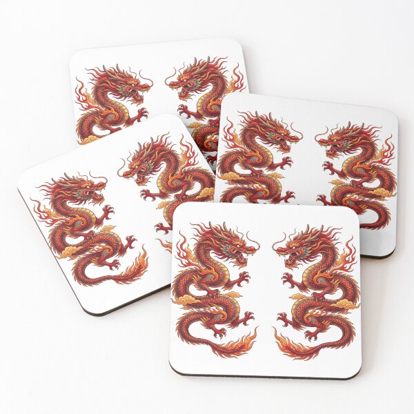 Item preview, The power of the Chinese red dragons designed and sold by Mente Creativa.
