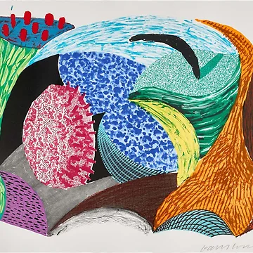 Artwork thumbnail, David Hockney by Rietjeeecker
