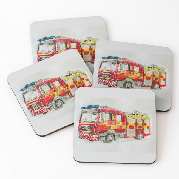 Item preview, Lincolnshire Fire truck  designed and sold by Truck drawing art.