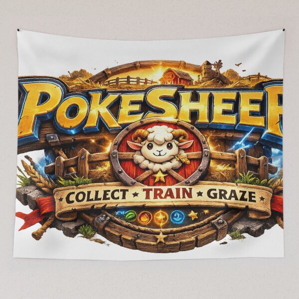 Item preview, Poke Sheep Supreme | PokeSheep Sheepism Parody designed and sold by Thpoar.