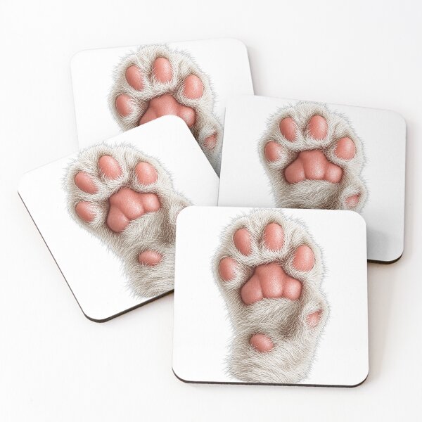 Item preview, Funny Cat Paw Pink Pads Cute Feline Lover Gift designed and sold by Tee-Shirt-Topia.