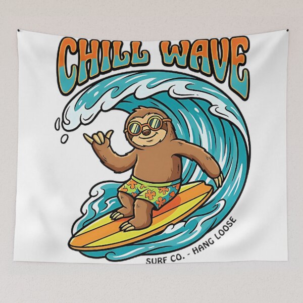 Item preview, Lazy Sloth Surfing | Lazy Sloth Surfing designed and sold by SurfLab.