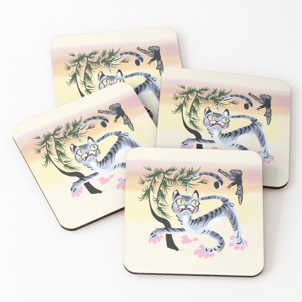 Item preview, Hojakdo “White Tiger & Magpie” designed and sold by White888Tiger.