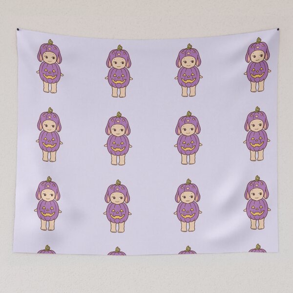 Item preview, Purple Pumpkin Bunny Sonny designed and sold by thepinkcoven.