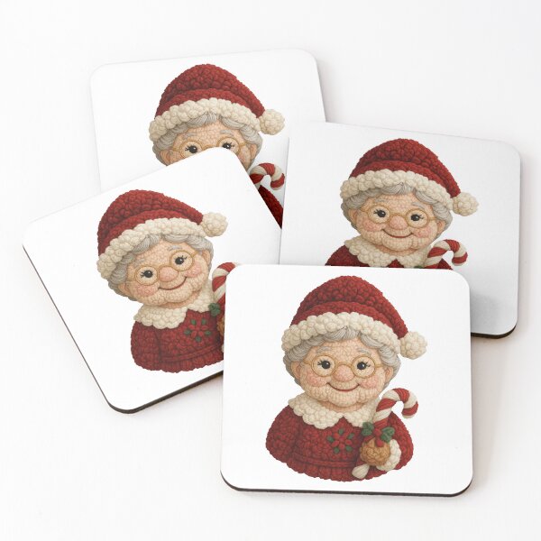 Item preview, Cute Mrs. Claus – Cozy Knitted Christmas Character designed and sold by Sed94.