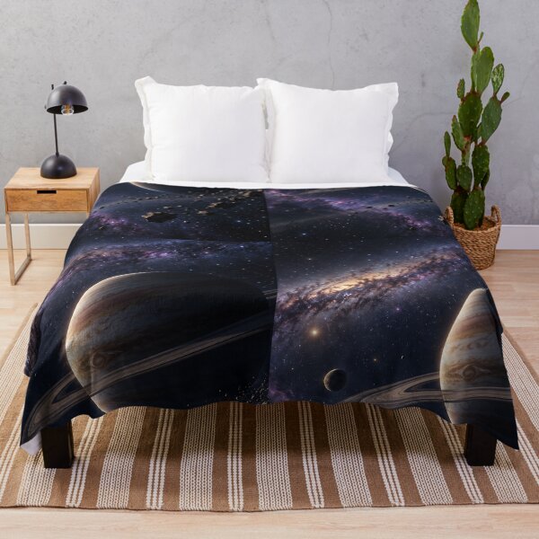 Item preview, The galaxy with a planet designed and sold by RobertMartinArt.