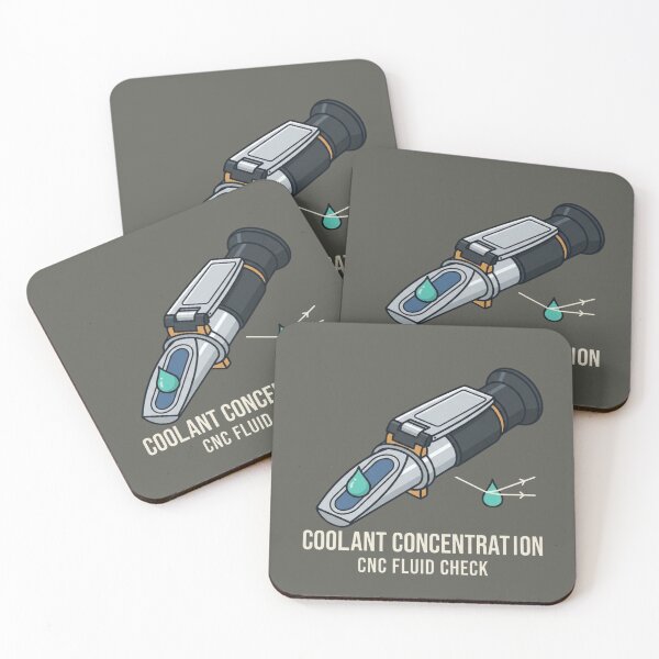 Item preview, Coolant Concentration CNC Fluid Check Machinist Refractometer designed and sold by Amr Darwish Graphic designer.