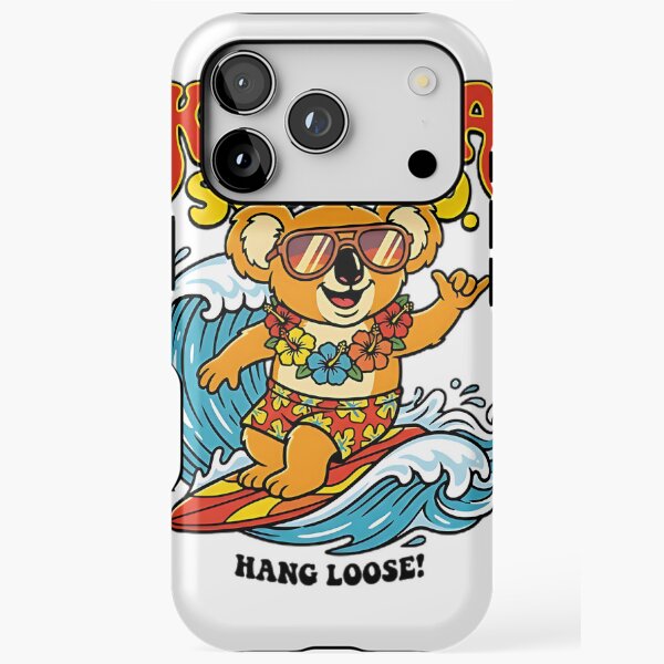 Item preview, Surfing Koala: Funny Koala Surfing the Waves designed and sold by SurfLab.