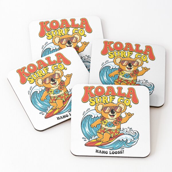 Item preview, Surfing Koala: Funny Koala Surfing the Waves designed and sold by SurfLab.