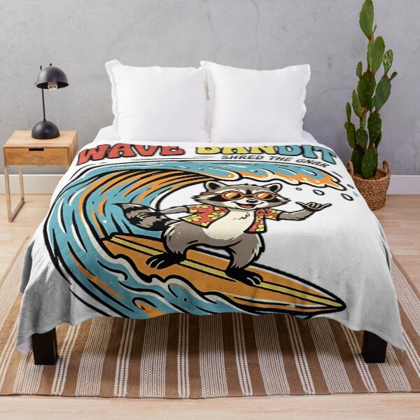 Item preview, Surfing Fox: Funny Fox Surfing the Waves designed and sold by SurfLab.