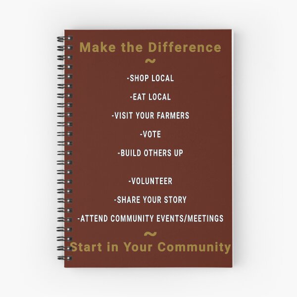 Item preview, Make the Difference in Your Community  designed and sold by RNF1.