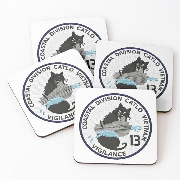 Item preview, Coastal Division 13 Catlo Vietnam Vigilance Patch    designed and sold by CharlieDesings.