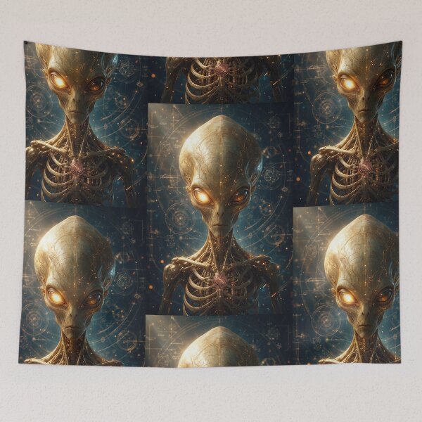 Item preview, Alien Wisdom Unveiled designed and sold by jodotodesign.