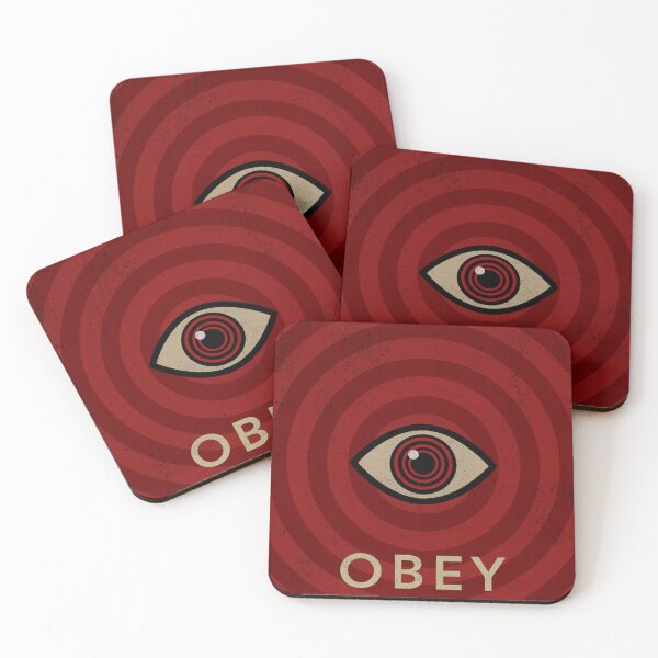 Item preview, Obey Poster | Ministry of Compliance Satire Print | Dystopian Propaganda Wall Art designed and sold by Cynic Ink.