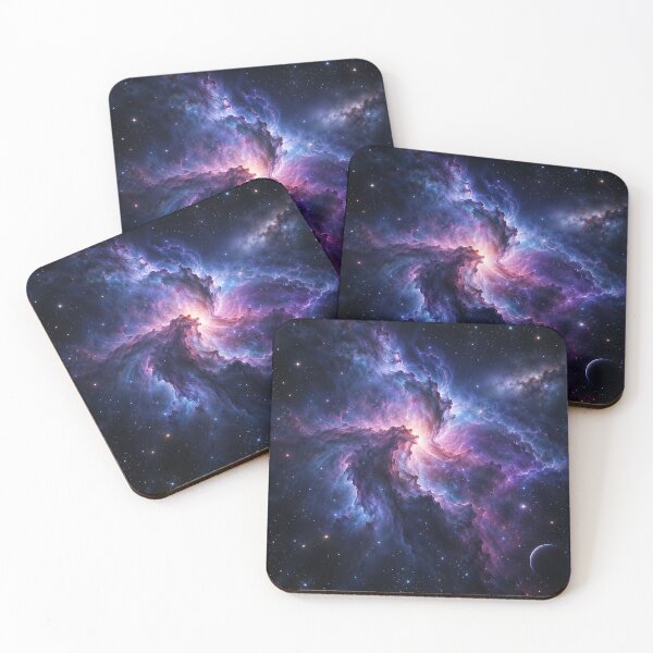Item preview, The galaxy the purple glow designed and sold by RobertMartinArt.