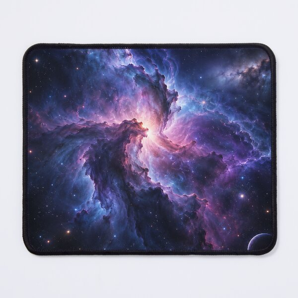 Item preview, The galaxy the purple glow designed and sold by RobertMartinArt.