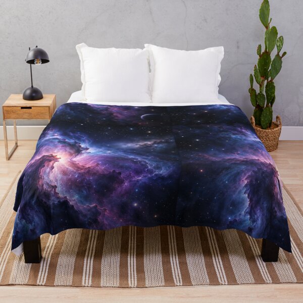 Item preview, The galaxy the purple glow designed and sold by RobertMartinArt.