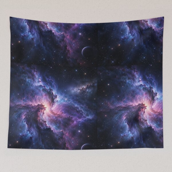 Item preview, The galaxy the purple glow designed and sold by RobertMartinArt.