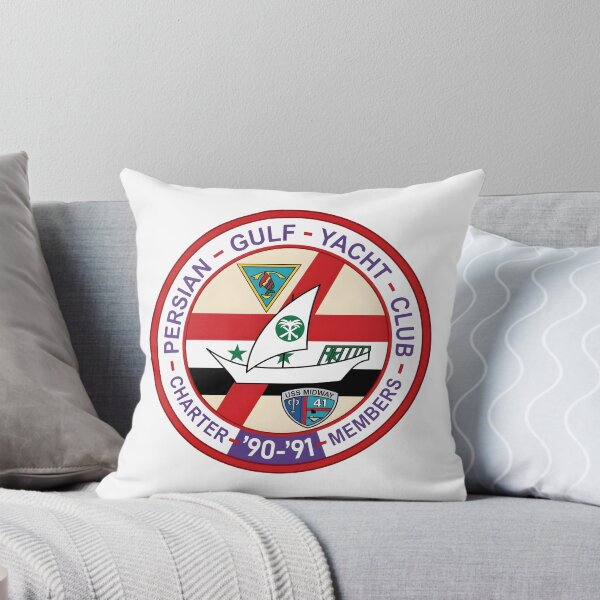 Item preview, Persian Gulf Yacht Club USS Midway Charter '90-'91 Patch    designed and sold by CharlieDesings.