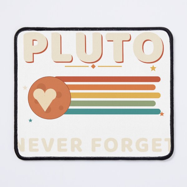 Item preview, Pluto Never Forget 1930-2006 Retro Planet Space designed and sold by porchswings.