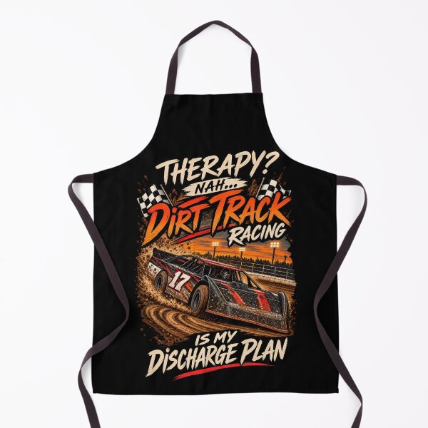 Item preview, Dirt Track Racing Is My Discharge Plan - Funny Racing Quote designed and sold by SidTastic .