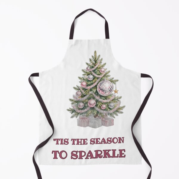 Item preview, Tis the Season to Sparkle - Disco Ball Ornament Christmas Tree - Purple and green  Holiday Sparkly Christmas vibe designed and sold by Foriart.