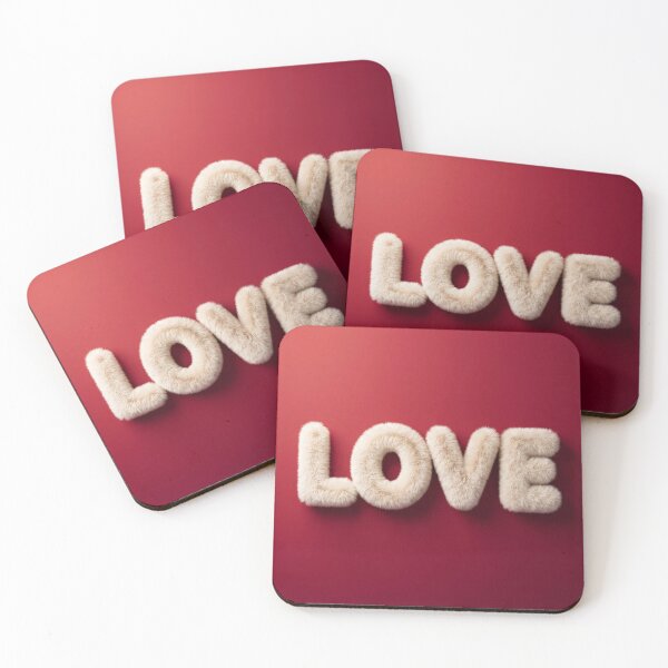 Item preview, Furry Love Text Art designed and sold by jodotodesign.