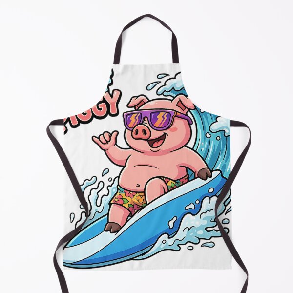 Item preview, Cerdito Surfero: Cerdo Divertido Surfeando Olas designed and sold by SurfLab.