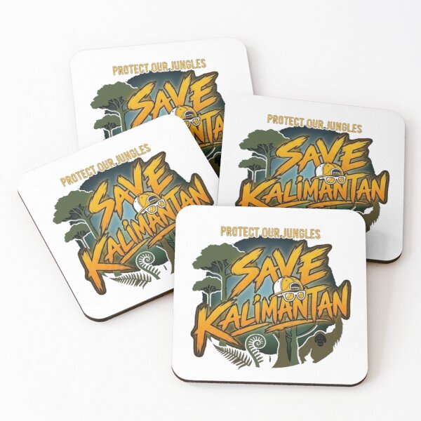 Item preview, Nang Ranai - Save Kalimantan Rainforest Protect Our Jungles Wildlife Art designed and sold by Nang Ranai.