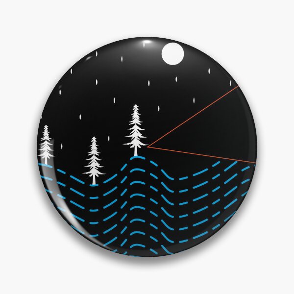Item preview, Retro Arcade Nightscape | Minimalist Nature & Gaming Art designed and sold by T-ShirtTerrace.
