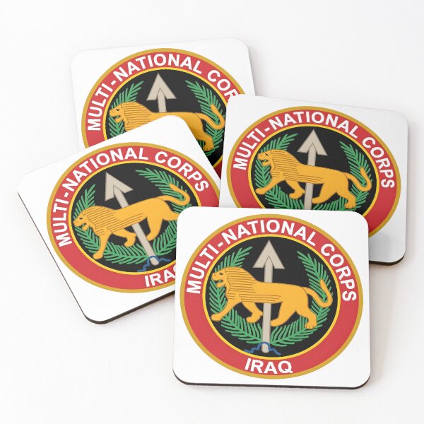 Item preview, Multi-National Corps Iraq Patch    designed and sold by CharlieDesings.