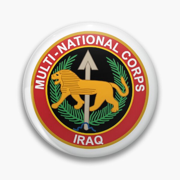 Item preview, Multi-National Corps Iraq Patch    designed and sold by CharlieDesings.