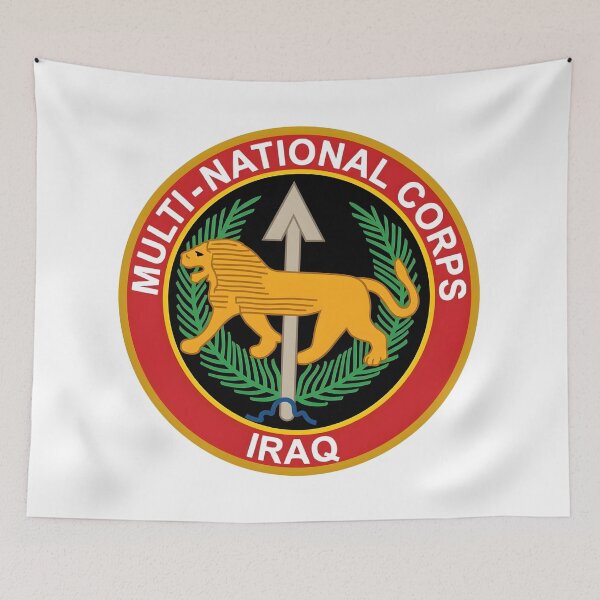 Item preview, Multi-National Corps Iraq Patch    designed and sold by CharlieDesings.