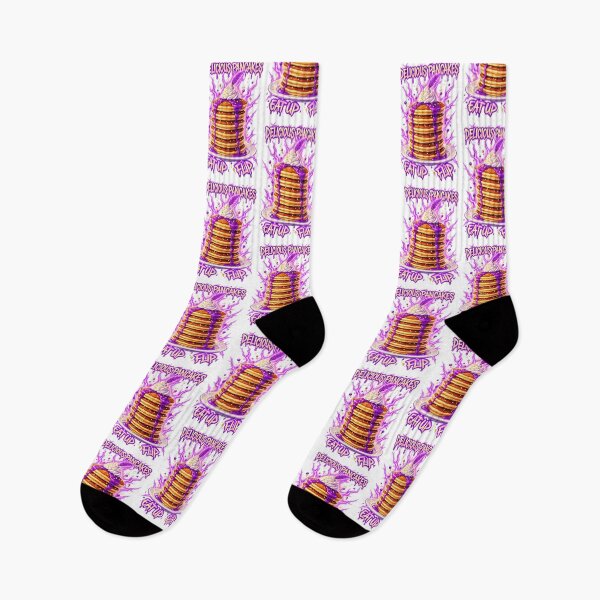 Item preview, “Delicious Pancakes – Purple Lightning Edition” designed and sold by GraffKingz.
