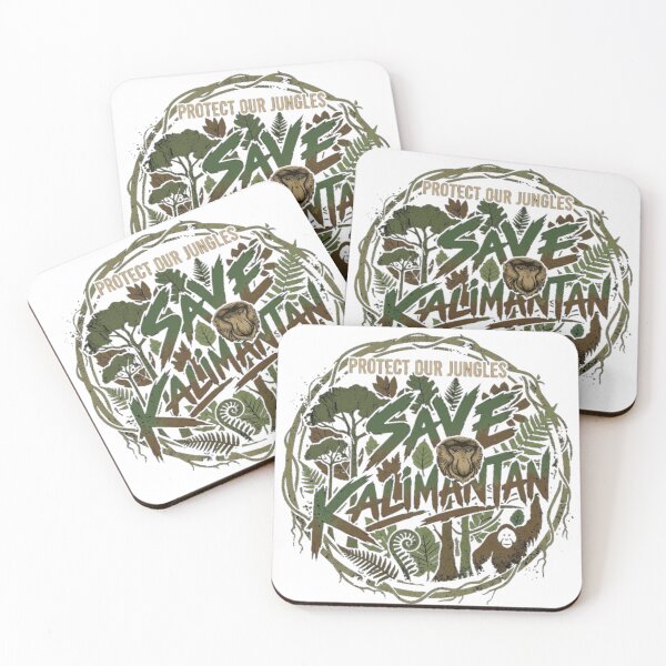 Item preview, Nang Ranai - Save Kalimantan Protect Our Jungles Wildlife Art designed and sold by Nang Ranai.