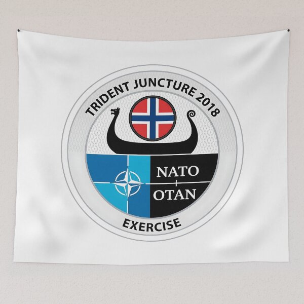 Item preview, Trident Juncture 2018 NATO Exercise Patch designed and sold by CharlieDesings.