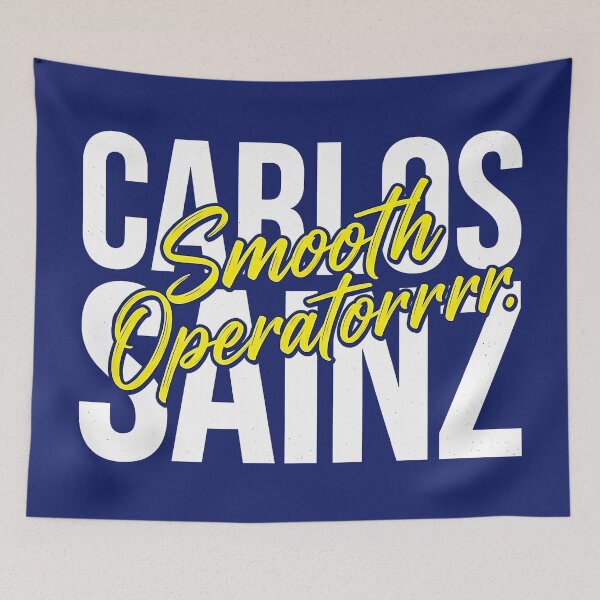 Item preview, Carlos Sainz Smooth Operator designed and sold by Studio F1Grid.