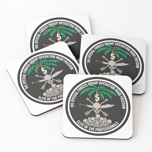 Item preview, 5th Special Forces Group Operation Iraqi Freedom Elite of the Professionals Patch    designed and sold by CharlieDesings.