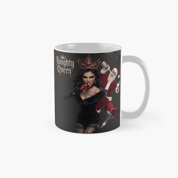 Item preview, Naughty Queen Bad Santa Dagger Girl designed and sold by Voodoo Store Paranormal Collections.