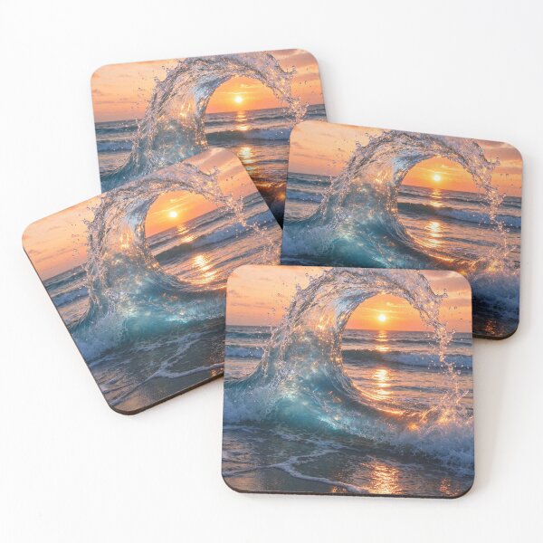 Item preview, Sunset Wave Splash designed and sold by jodotodesign.