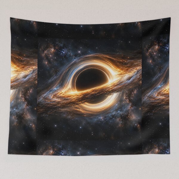 Item preview, The galaxy - black hole designed and sold by RobertMartinArt.