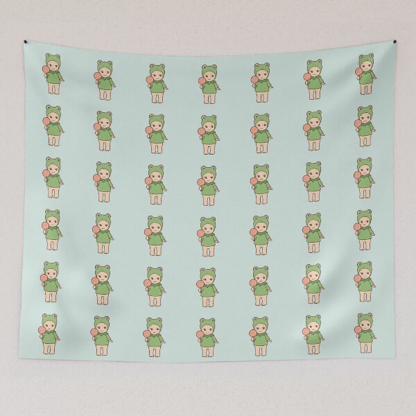 Item preview, Green Frog with Lollipop Sonny designed and sold by thepinkcoven.