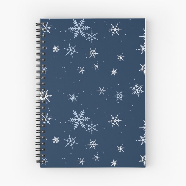 Item preview, Snowflakes Print With Frost White Snowflake In Frosty Tones designed and sold by cute-animals99.