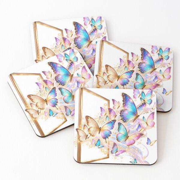 Item preview, Magic Butterfly Portal – Colorful Fantasy Butterflies designed and sold by Line-mood.