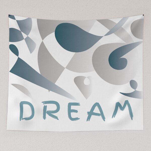 Item preview, Dream and find your path - Teal. designed and sold by Vishpalette.