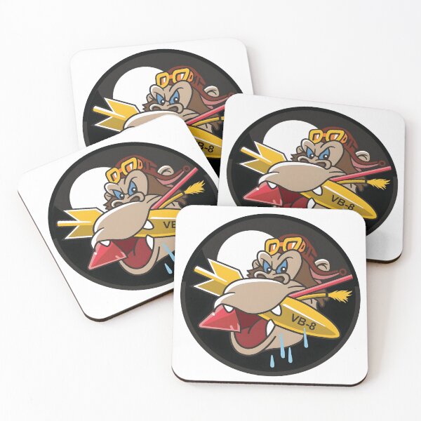 Item preview, VB-8 Bombing Squadron 8 World War II Patch    designed and sold by CharlieDesings.
