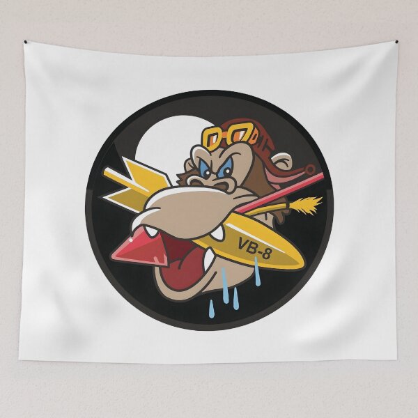 Item preview, VB-8 Bombing Squadron 8 World War II Patch    designed and sold by CharlieDesings.