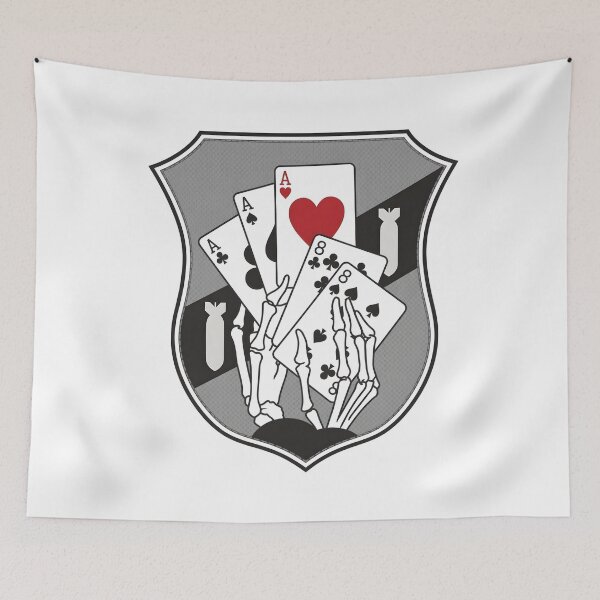 Item preview, Dead Man's Hand Bomb Squadron World War II Patch    designed and sold by CharlieDesings.